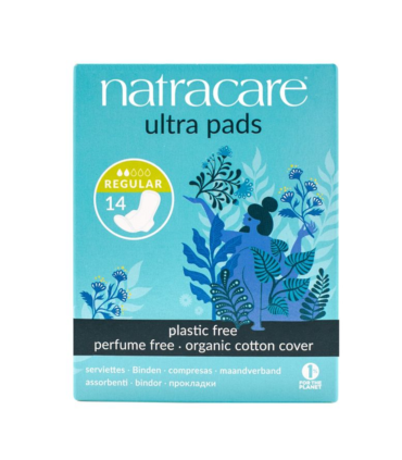 NATRACARE SERVIETTE ULTRA REGULIER + WINGS 14Unités