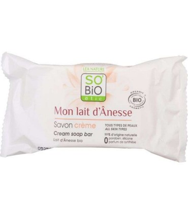 SO BIO SAVON CREME BLOC AU LAIT D ANESSE 100G
