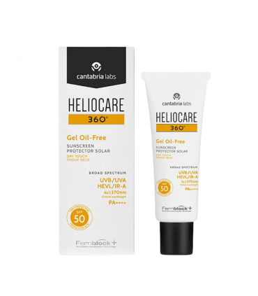 CANTABRIA LABS HELIOCARE 360° GEL OIL FREE TOUCHER SEC SPF 50