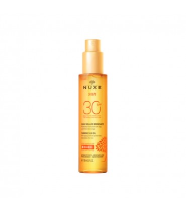 NUXE SUN HUILE BRONZANTE VISAGE ET CORPS SPF 30 (150 ML)