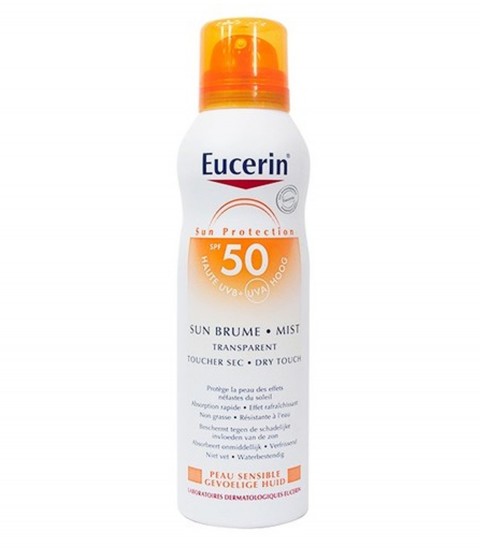 EUCERIN SUN SPF 50 BRUME TRANSPARENT TOUCER SEC 200 ML