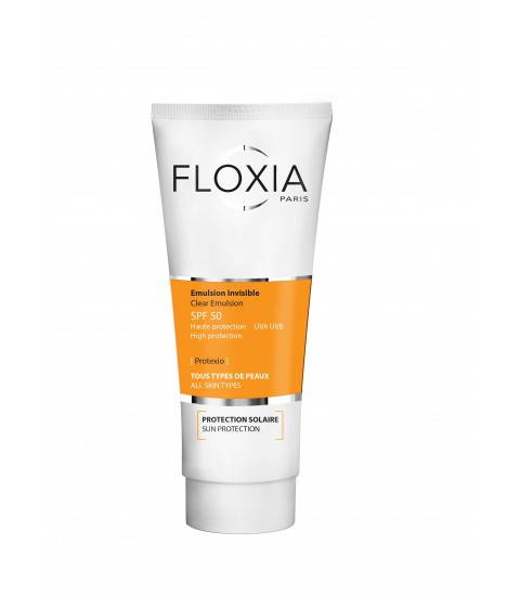 FLOXIA PROTEXIO ÉMULSION INVISIBLE SPF50 TOUS TYPE DE PEAUX 50 ML