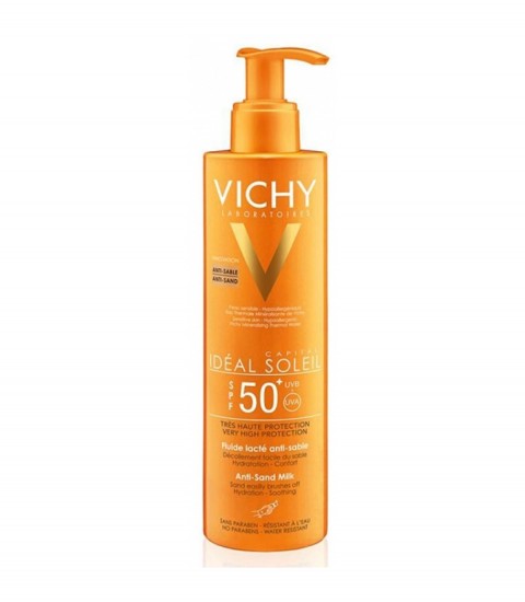 IDEAL SOLEIL FLUIDE LACTÉ ANTI-SABLE SPF 50+ 200ML
