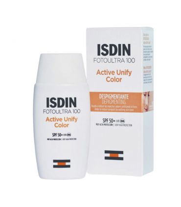 ISDIN FOTO ULTRA 100 ACTIVE UNIFY COLOR SPF 50 FUSION FLUID