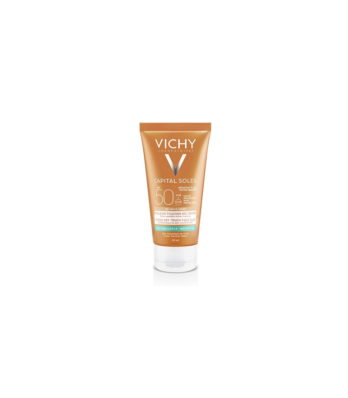 VICHY IDEAL SOLEIL CRÈME ANTI-BRILLANCE TEINTÉE TOUCHER SEC 50 ML