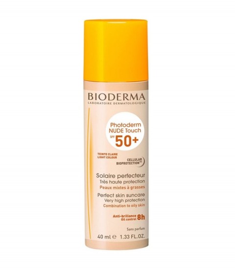 BIODERMA PHOTODERM NUDE TOUCH SPF 50+ TEINTE CLAIR 40ML