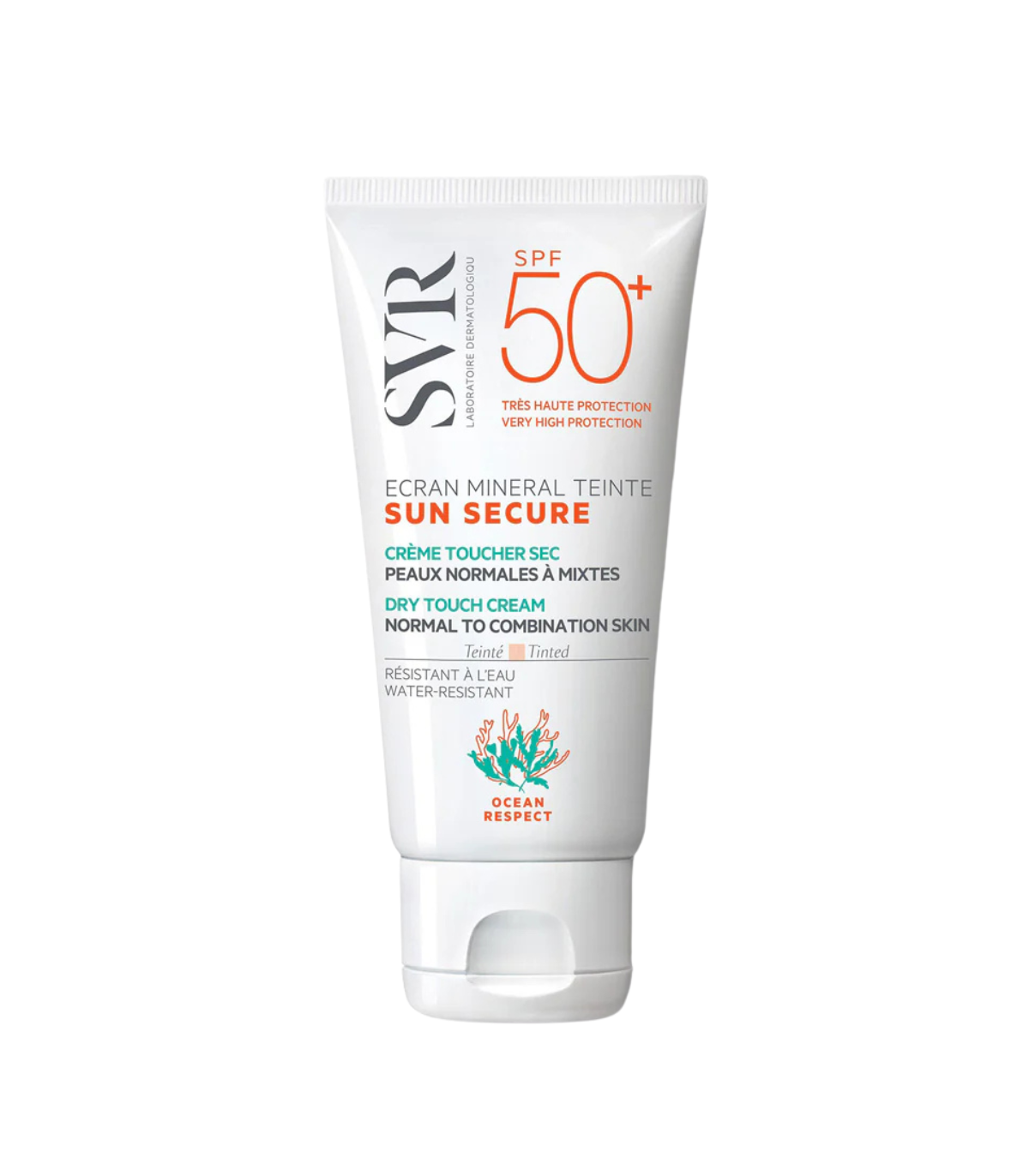 SVR SUN SECURE ECRAN MINÉRAL TEINTÉ SPF50+ PEAUX NORMALES À MIXTES