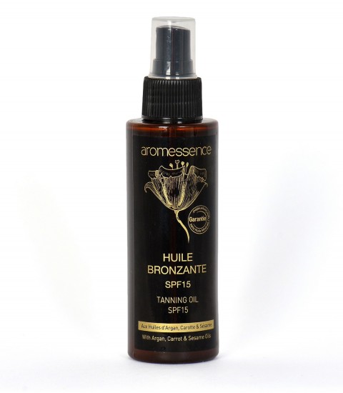 AROMESSENCE L'HUILE BRONZANTE SPF15