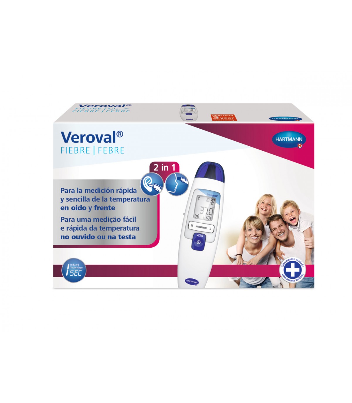 HARTMANN VEROVAL THERMOMETRE INFRAROUGE