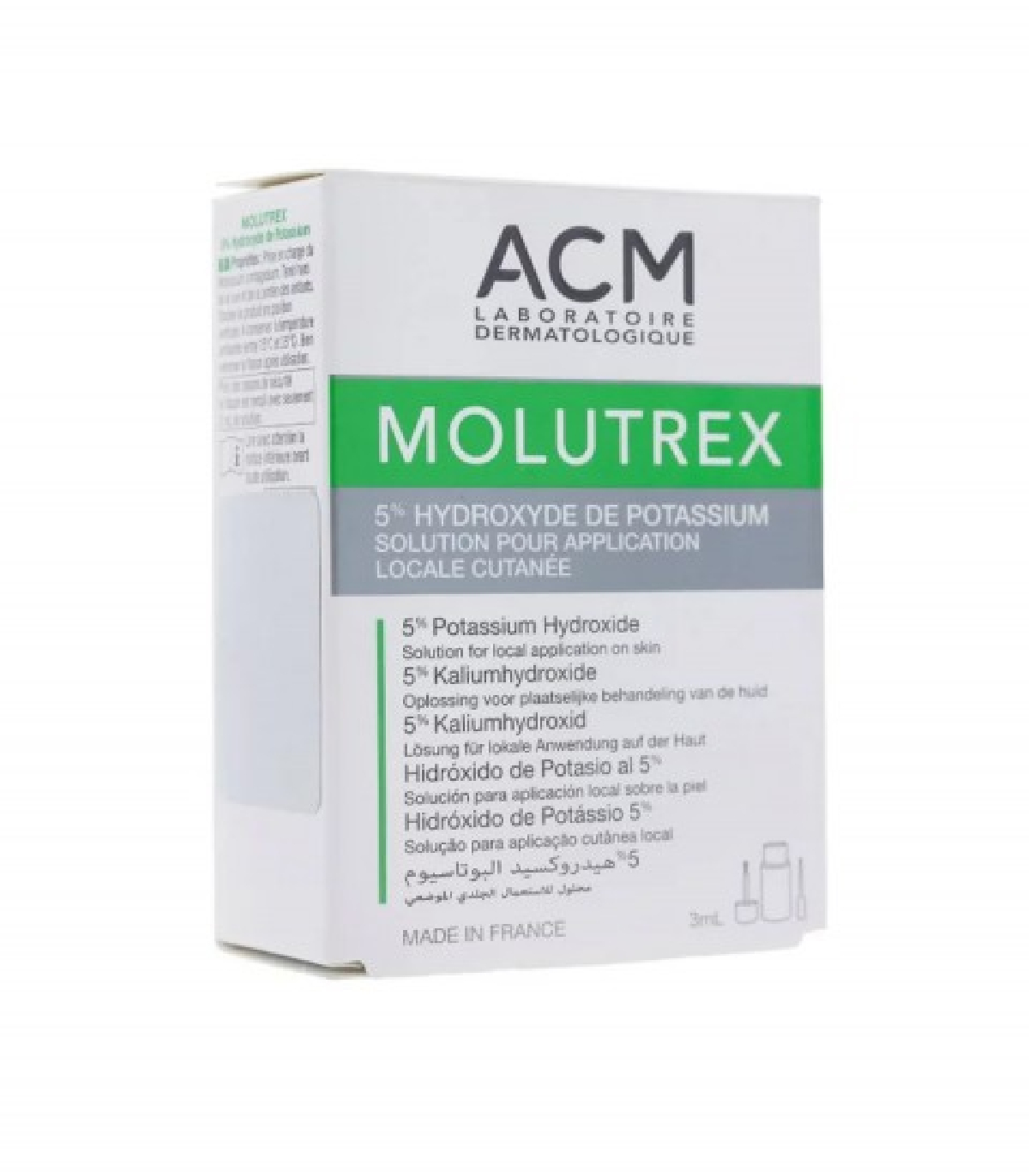 Acm Molutrex solution - 3 ml