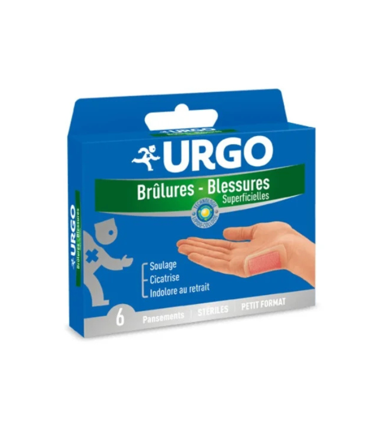 URGO Brulures Pansement Extensible 6 Pieces