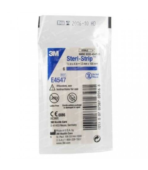 SUTURES STERI-STRIP 6 X 100 MM