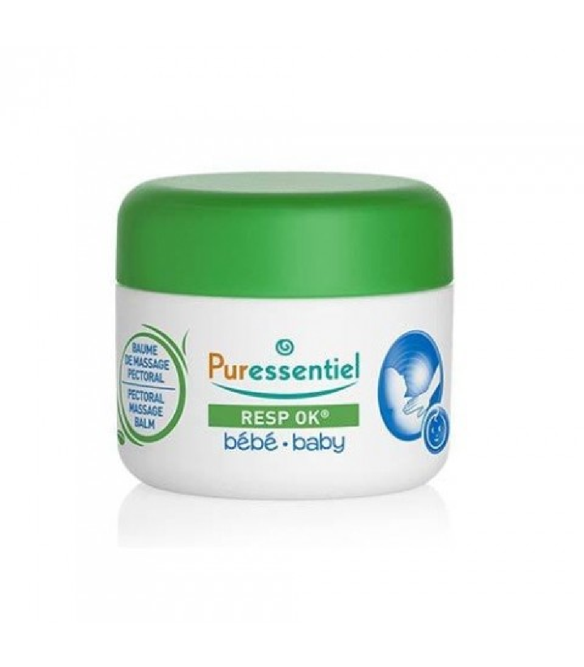 Puressentiel Resp Ok Baume de massage pectoral bébé - pot de 30 ml