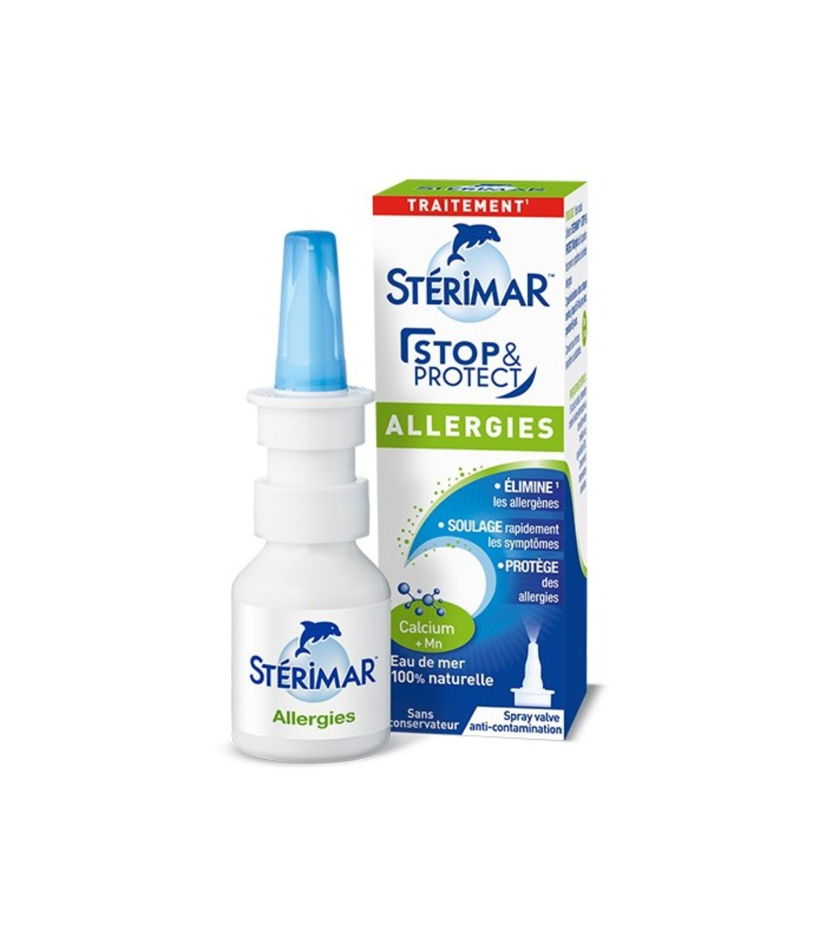 STÉRIMAR STOP & PROTECT NEZ SPRAY NASAL ALLERGIES 20 ML