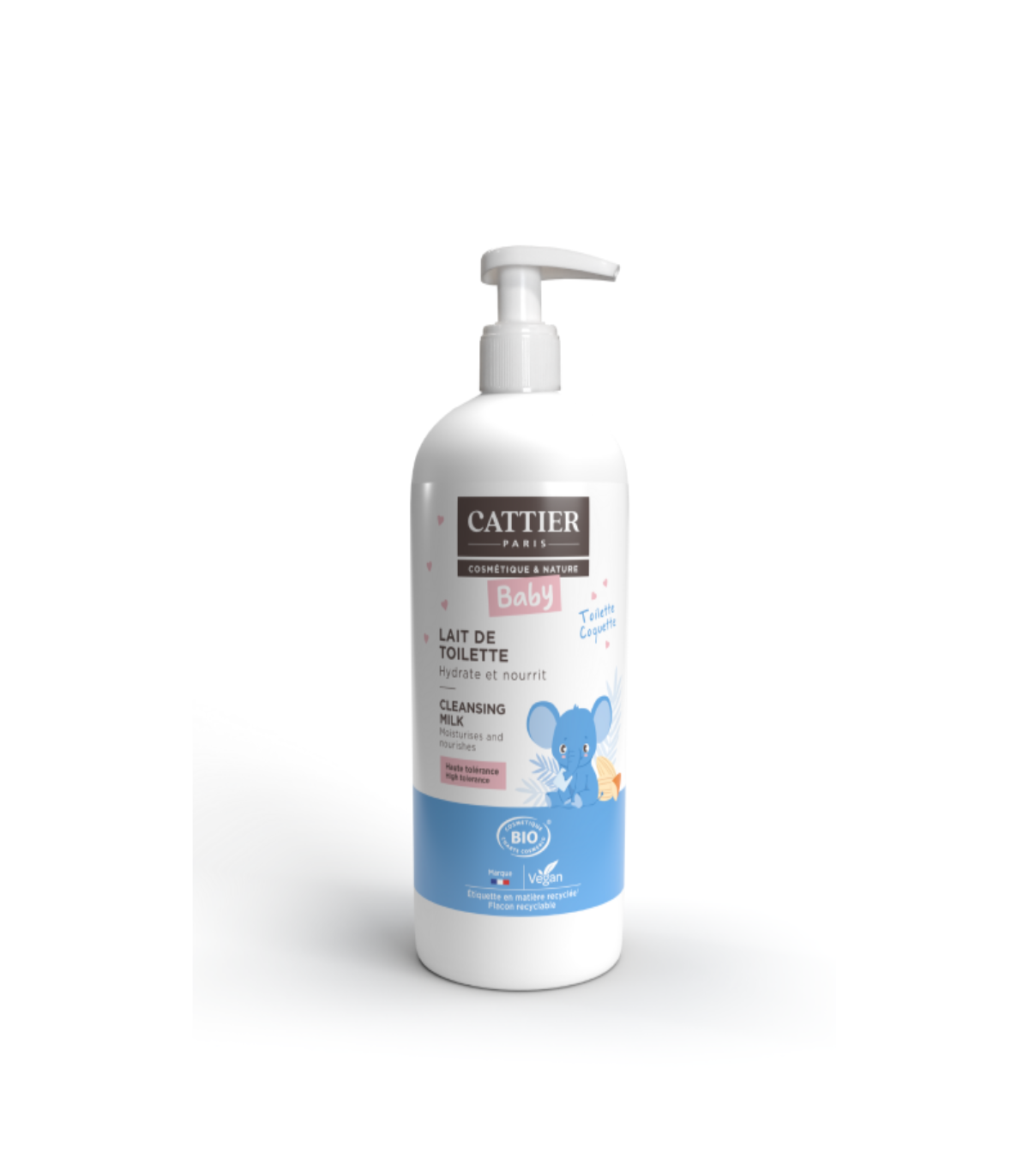 CATTIER BÉBÉ LAIT DE TOILETTE BÉBÉ 500 ML