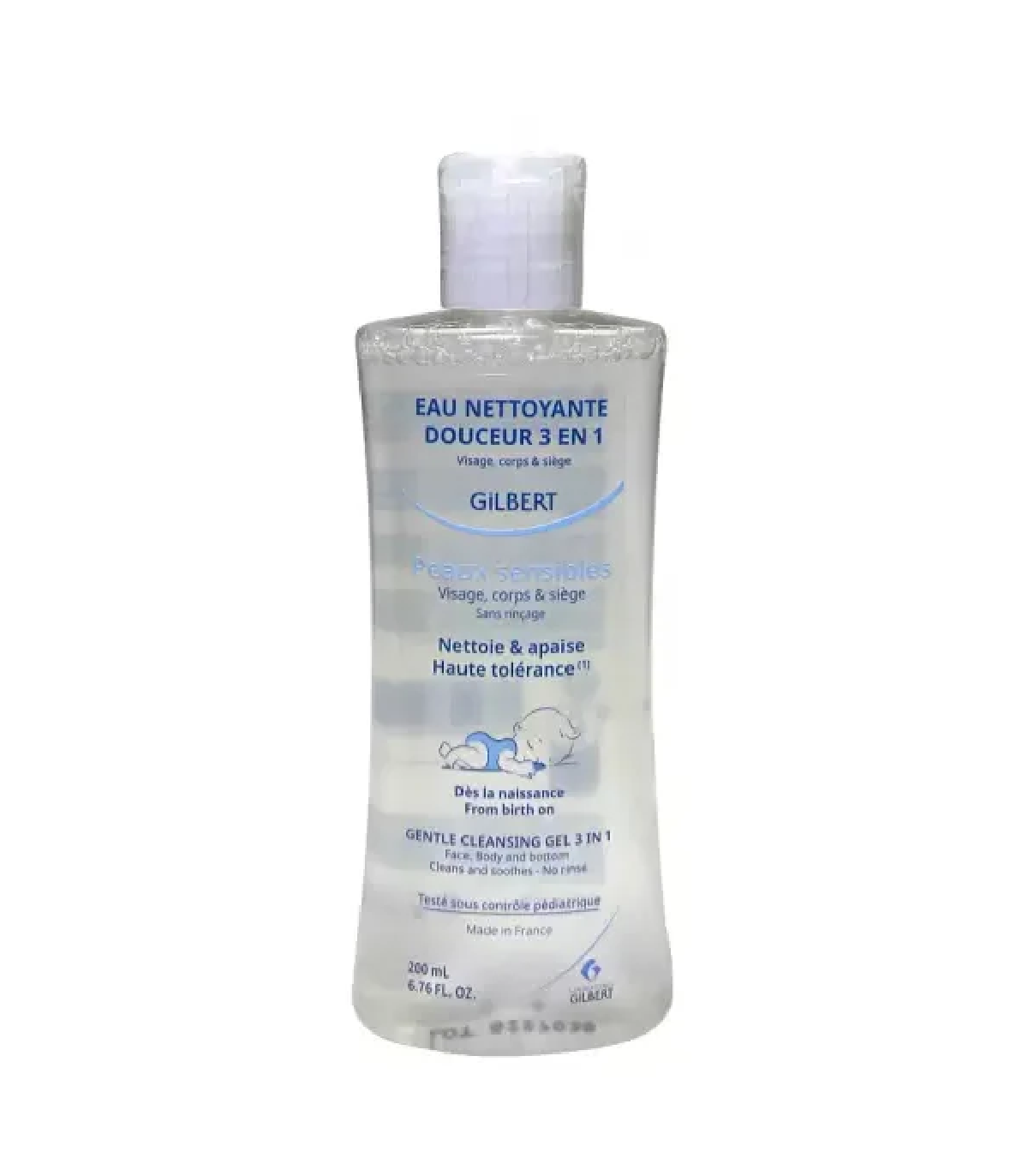 Klorane - Gel lavant doux au Calendula apaisant - Bébé - Corps et cheveux - Peau normale 500 ml