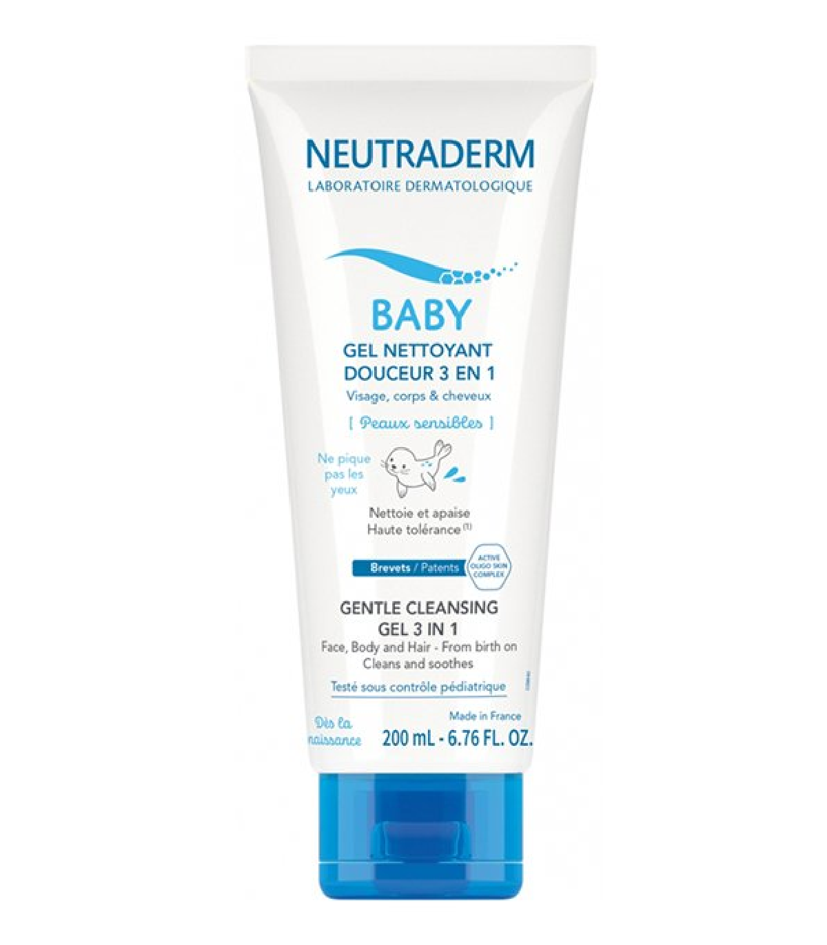 Neutraderm baby GEl Nett douceur 3en1 200ml