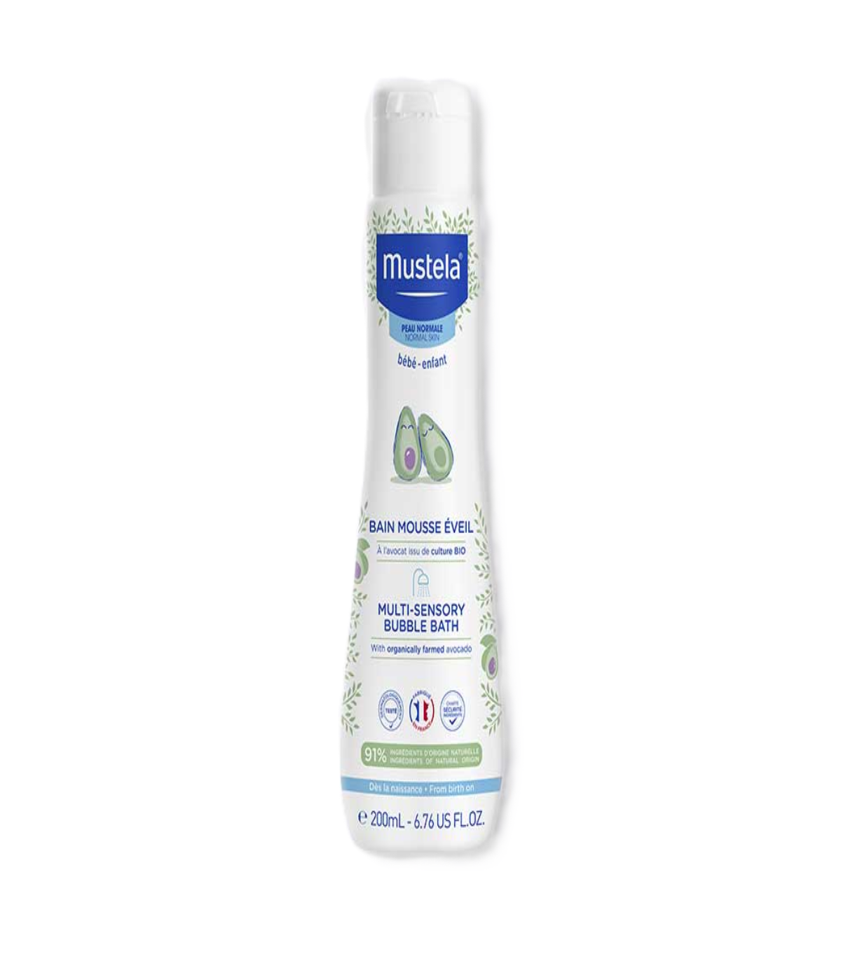 MUSTELA BAIN MOUSSE ÉVEIL 200 ML
