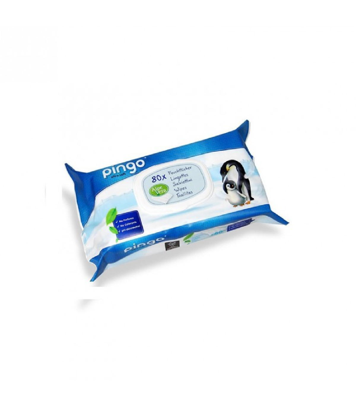 PINGO LINGETTES ULTRA SOFT A L’ALOE VERA P/80