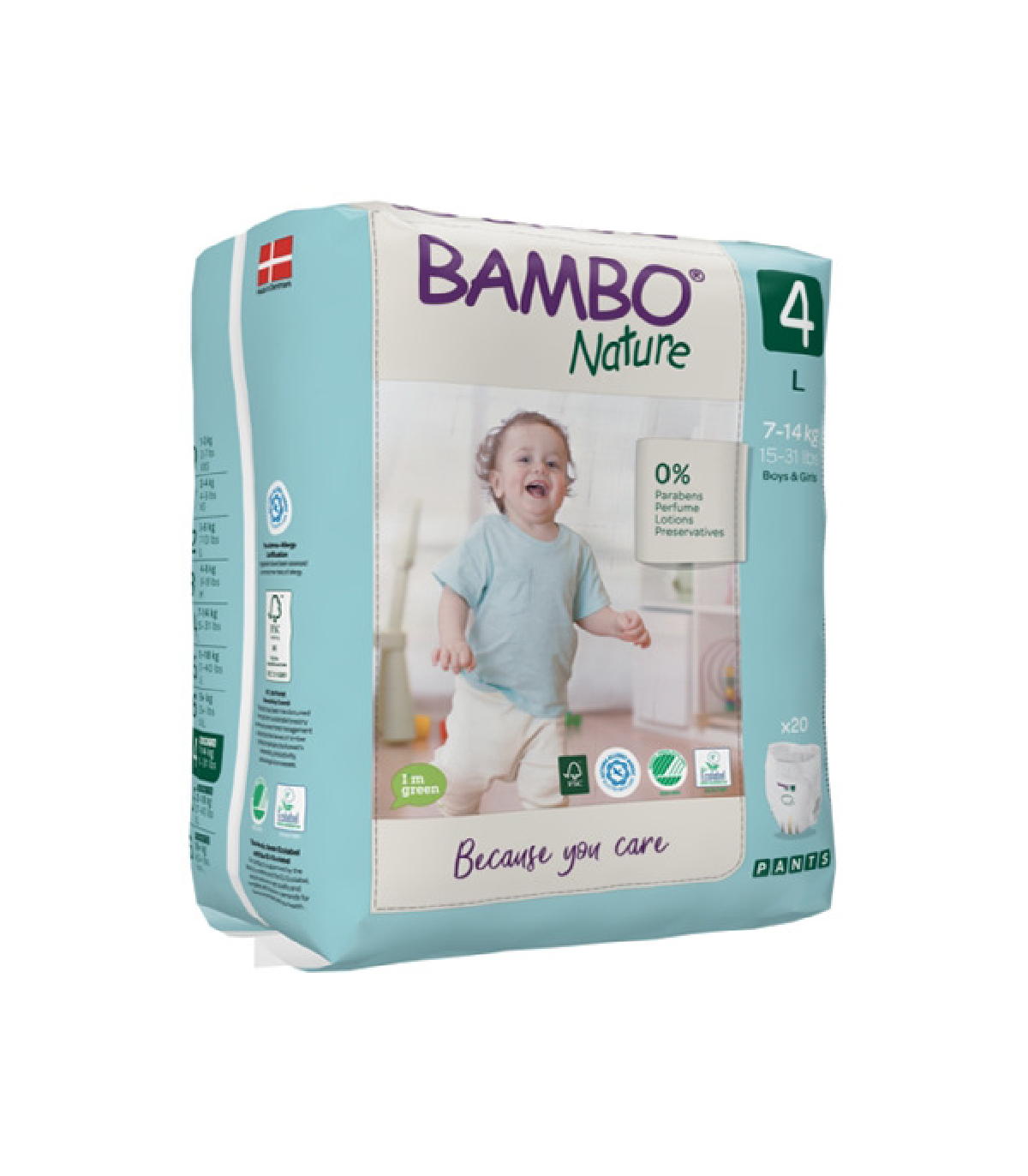 Bambo Nature culotte d'apprentissage T4 L 7-14kg/20pcs