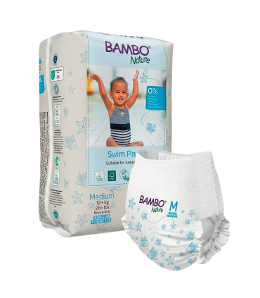 Bambo Nature Swim Pants Medium +12kg 12 Pieces