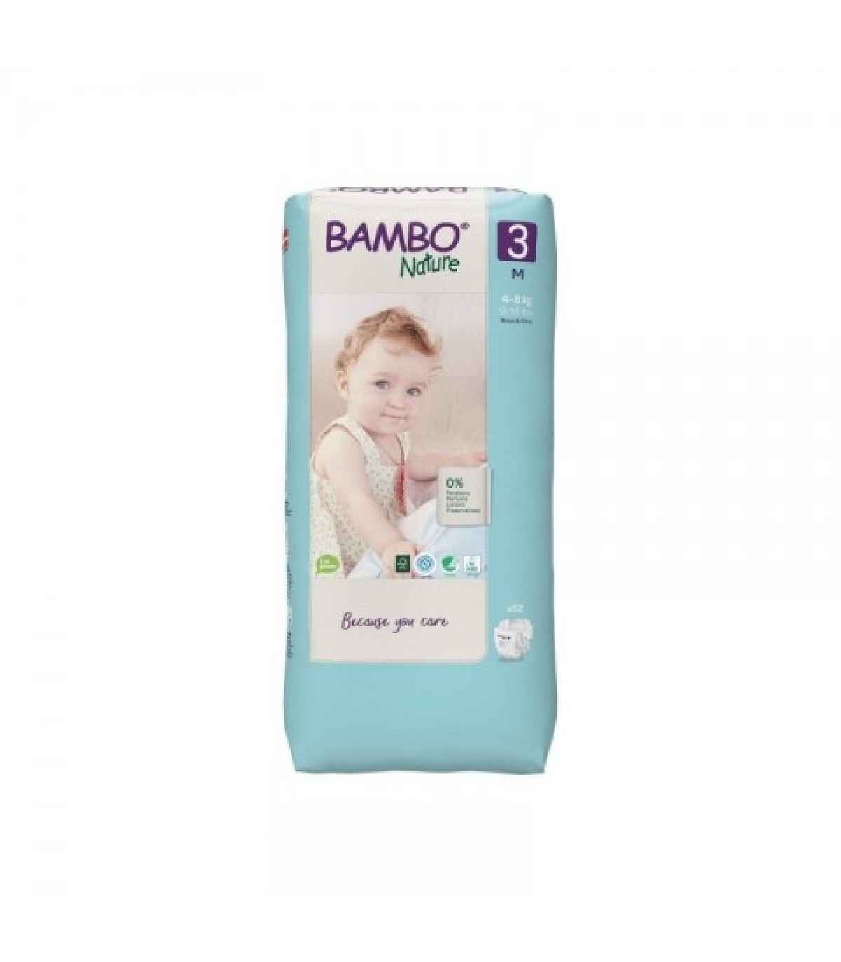 BAMBO NATURE Tapis de change 60*60cm