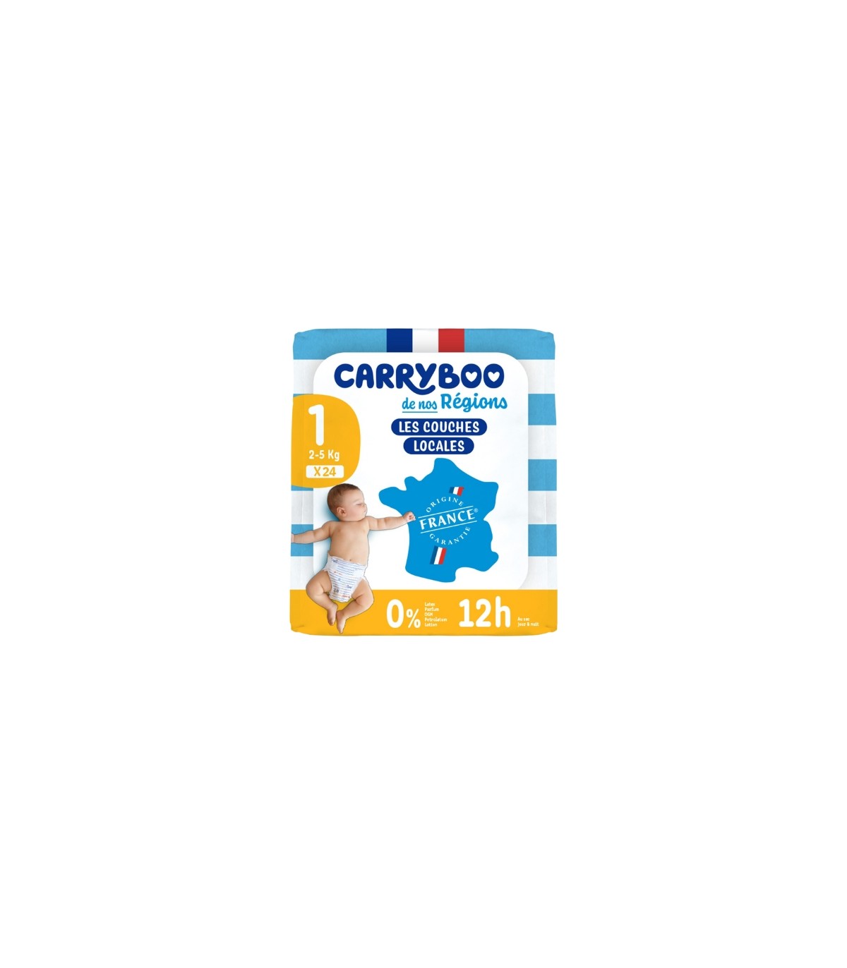 CARRYBOO COUCHES T1 2-5KG 24 UNITES