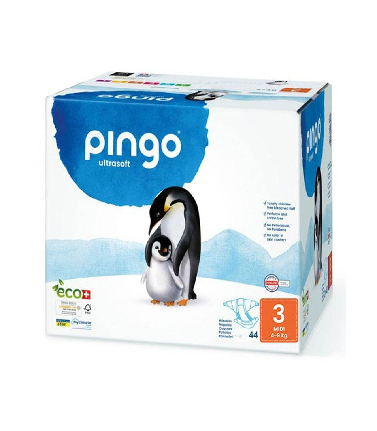 PINGO MIDI TAILLE 3 4-9KG /44 COUCHES