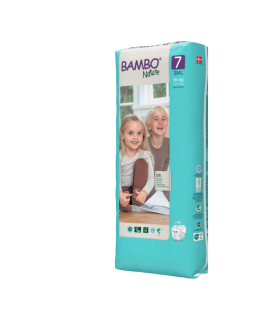 BAMBO NATURE COUCHE BOY AND GIRL TAILLE 7 +18 KG 40 UNITES