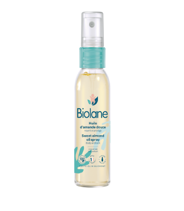 Biolane Huile Amande Douce Spray 75Ml