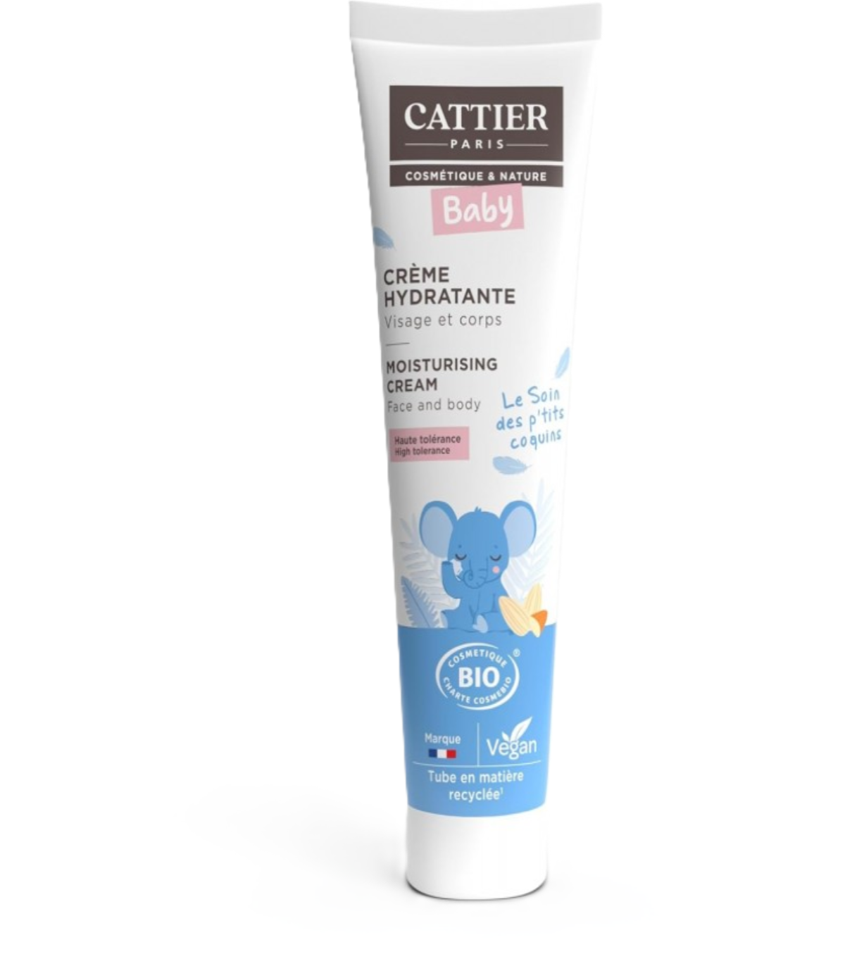 CATTIER BÉBÉ CRÈME HYDRATANTE VISAGE ET CORPS 75 ML