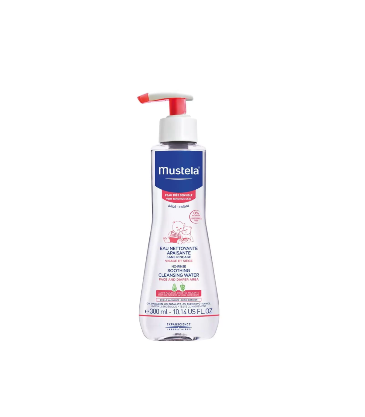 Mustela Eau Nettoyante Apaisante 300ml