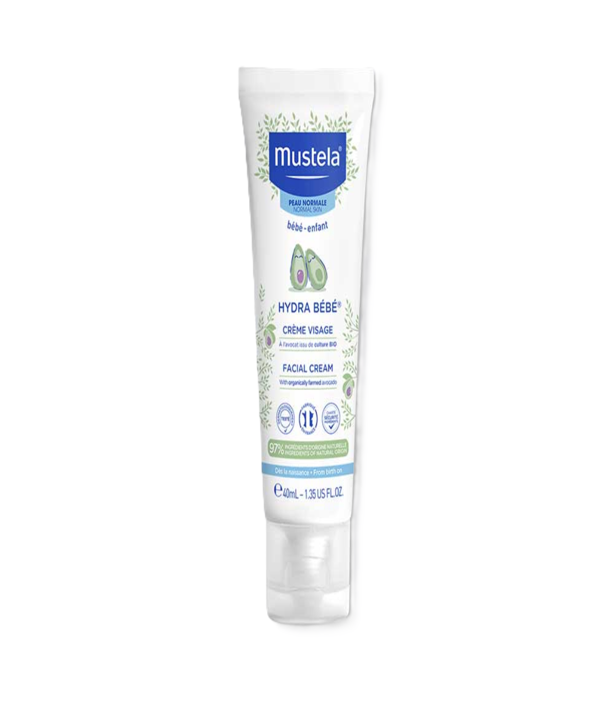 MUSTELA HYDRA BEBE VISAGE 40ML