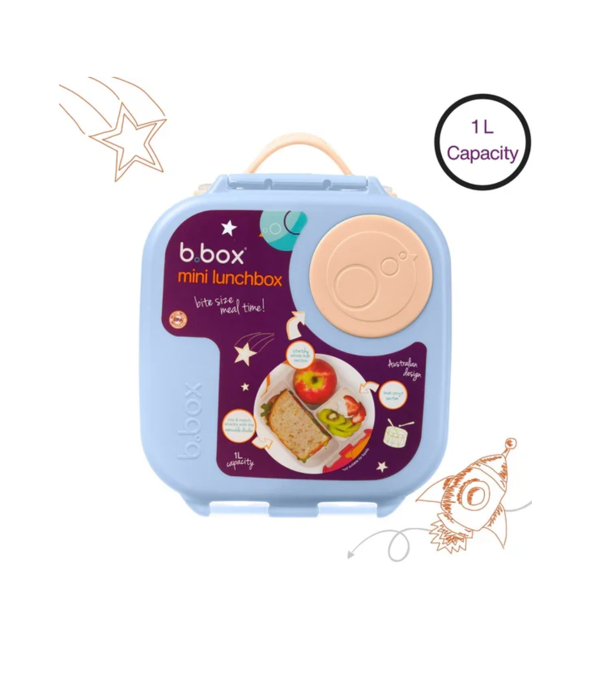 Bbox mini boîte à lunch feeling peachy