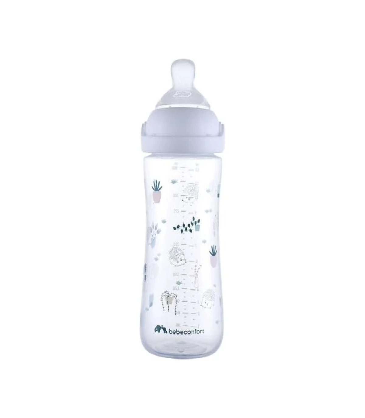 BEBE CONFORT BIBERON EMOTION PHYSIO URBAN GARDEN BLANC 360ML 6 MOIS +