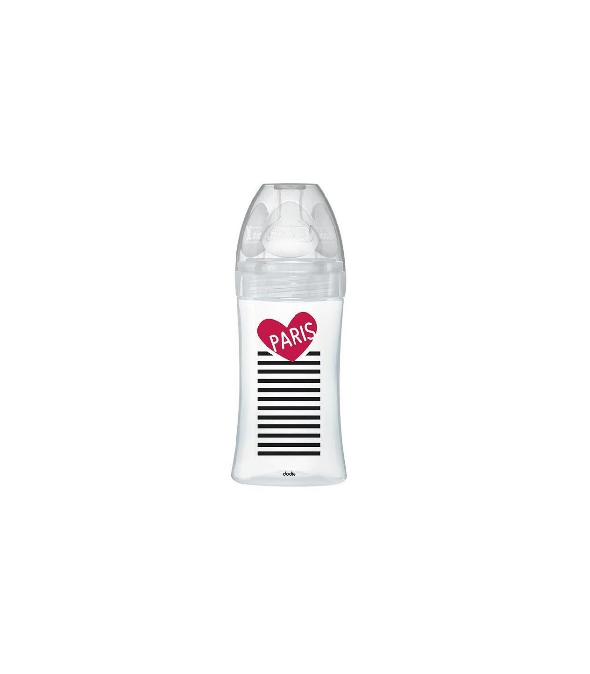 DODIE BIBERON SENSATION ANTI-COLIQUE VERRE TETINE PLATE PARIS 270ML