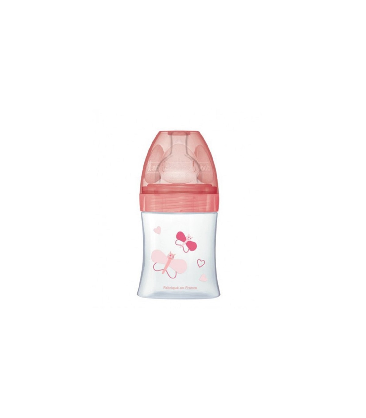 Dodie Biberon senstation+ Tétine plate 150ml 0-6m jardin