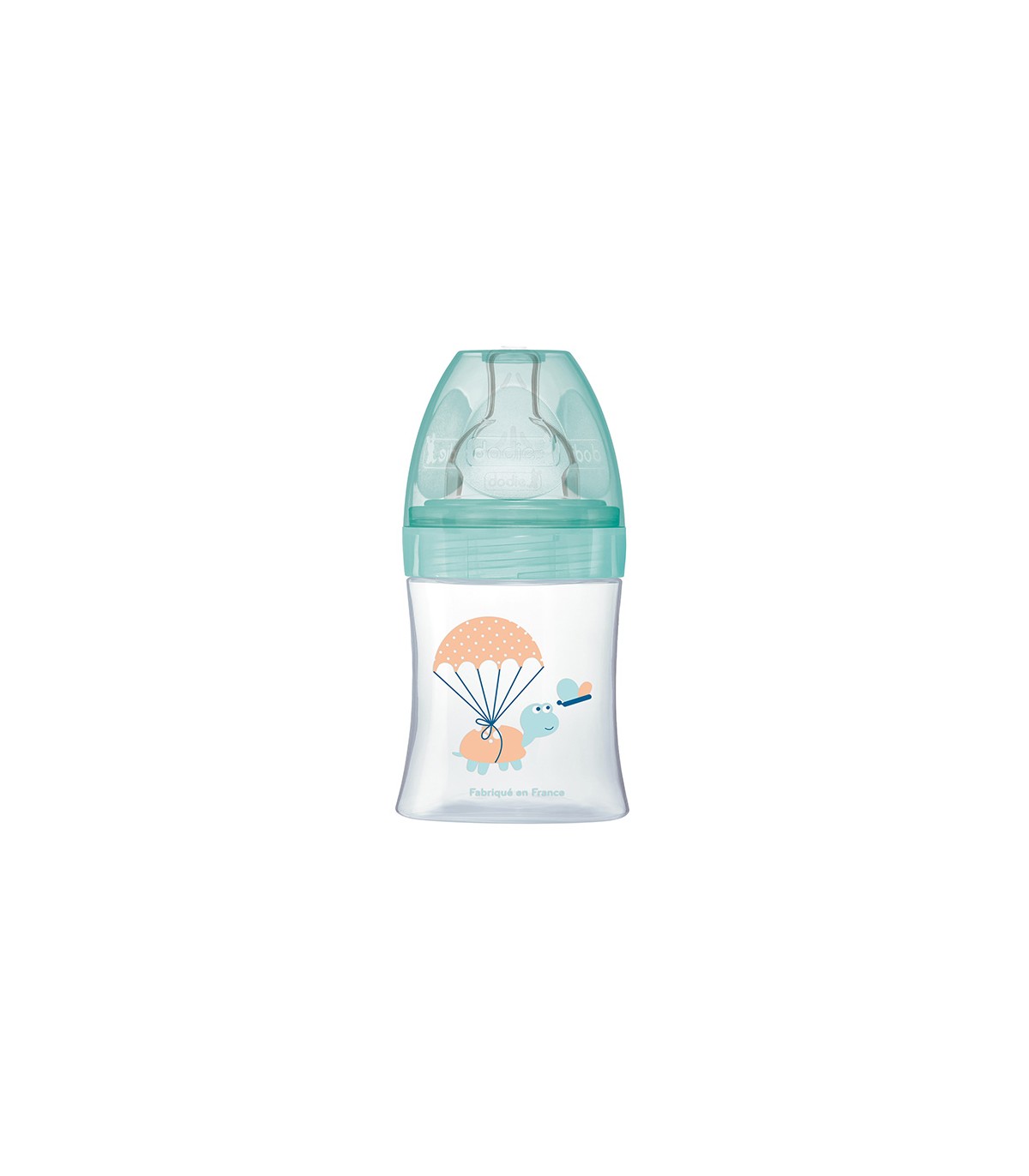 Dodie Biberon senstation+Tétine plate 150ml 0-6m Air