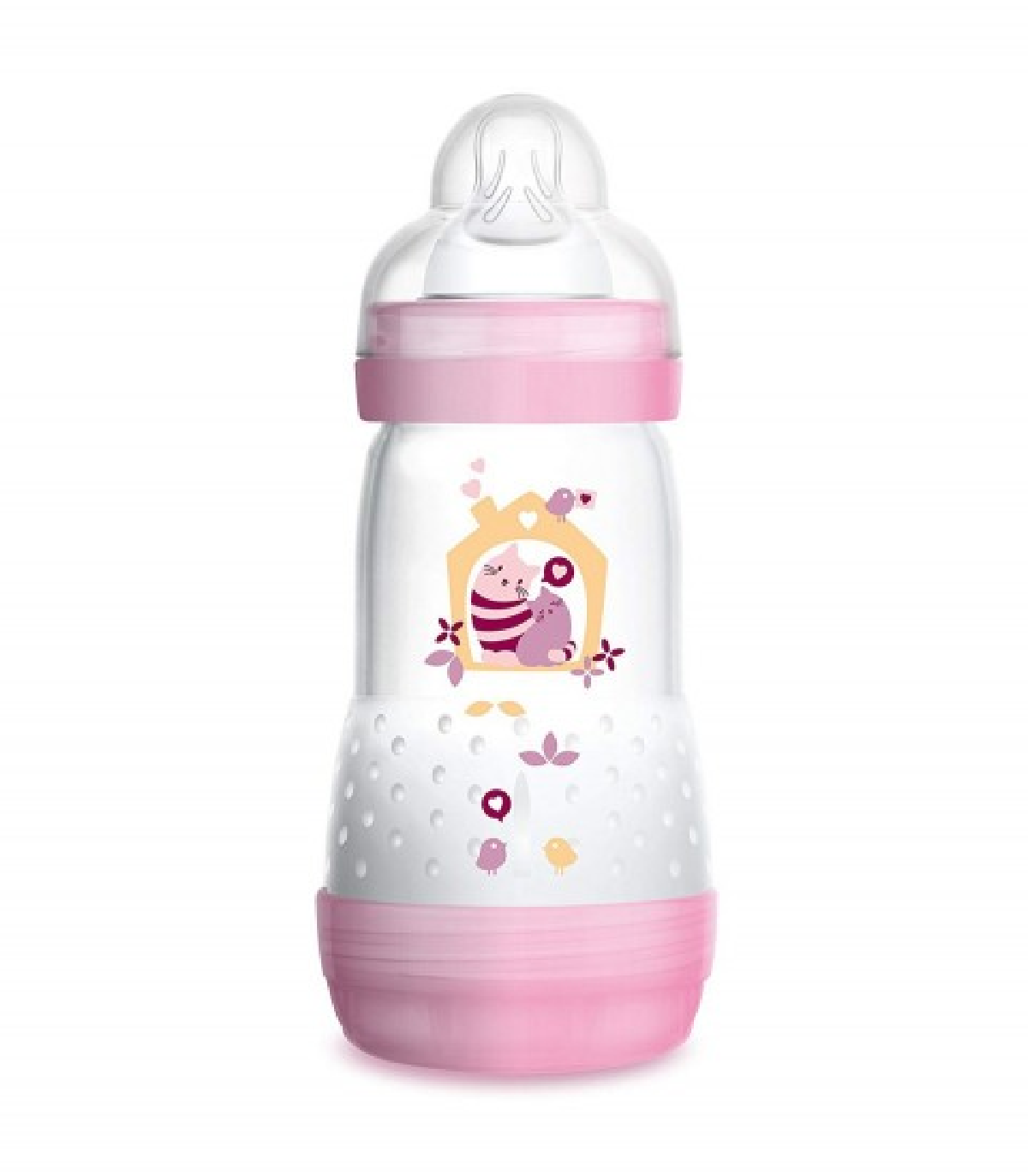 MAM BIBERON EASY START ANTI COLIQUE ROSE 260ML