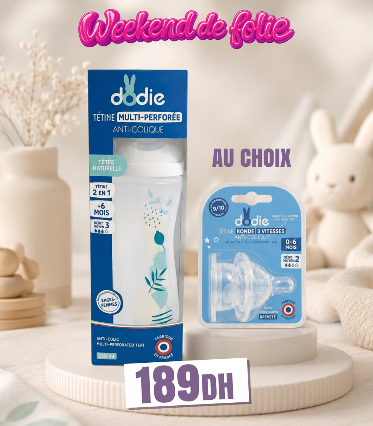 Pack Anti-Colique Dodie Premium