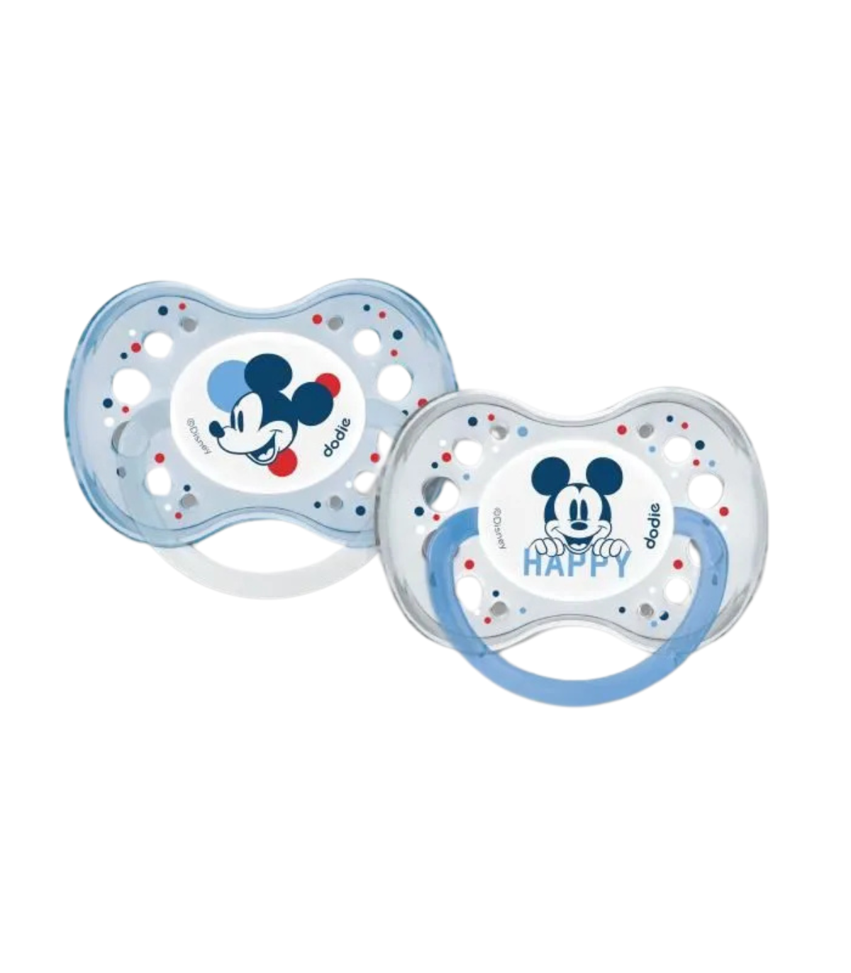 Dodie Duo Sucettes Mickey +18 mois anatomiques symétriques