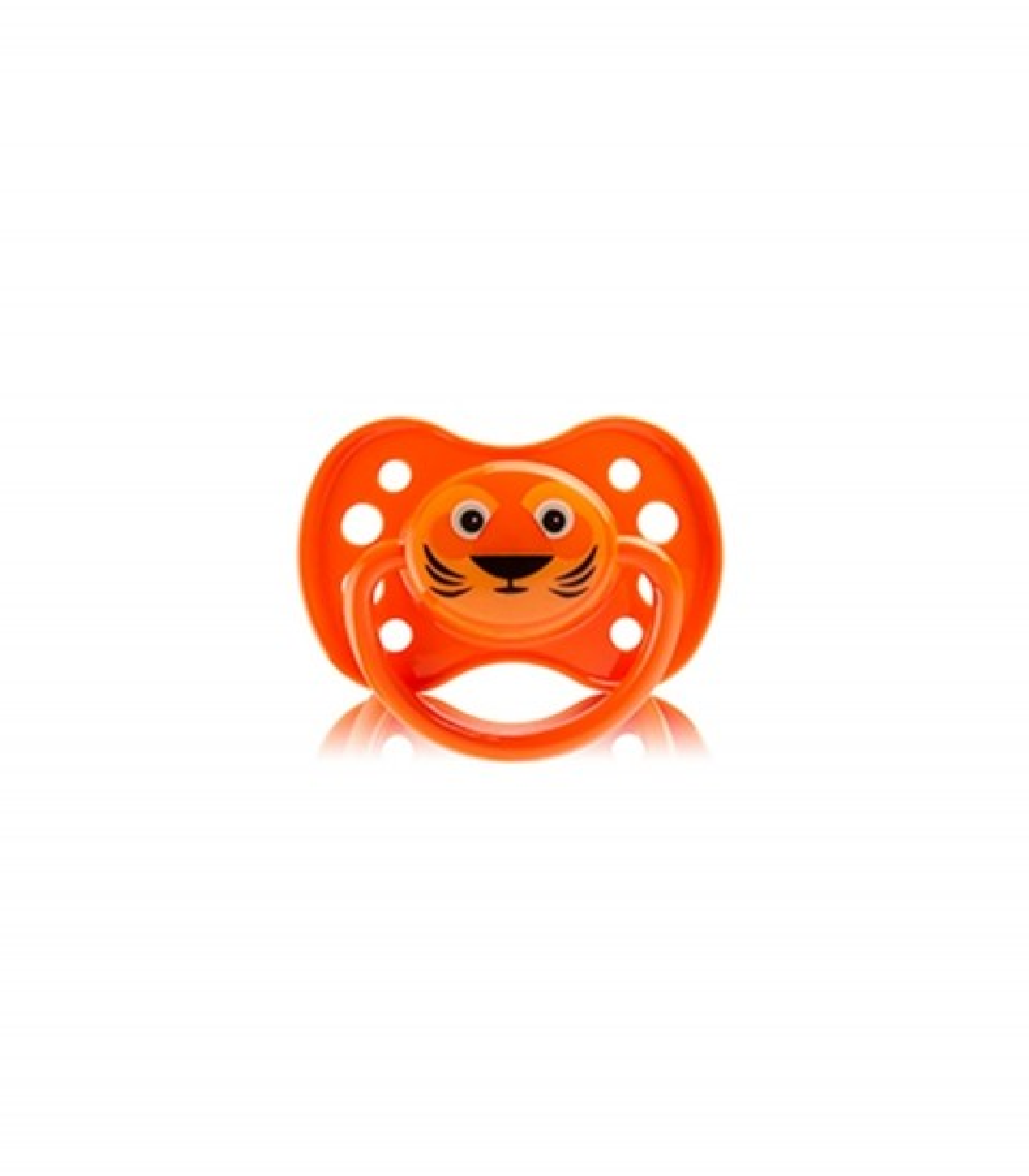 DODIE SUCETTE ANATOMIQUE SILICONE + 6 MOIS (ORANGE)