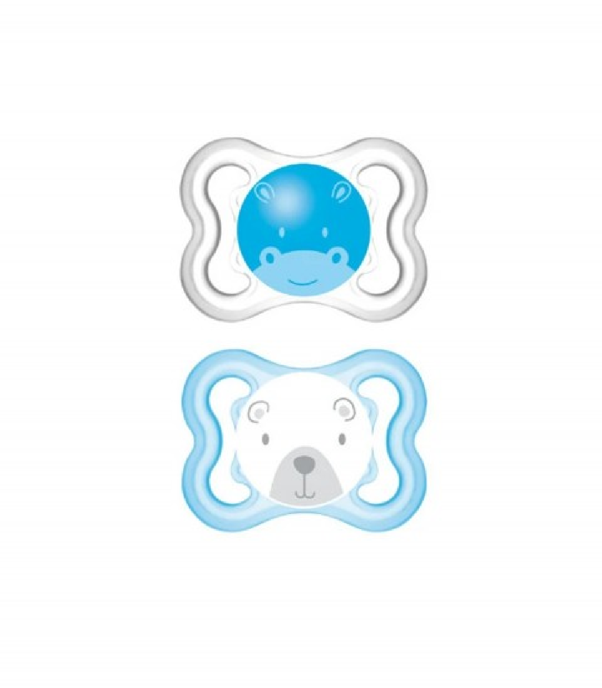 MAM AIR SUCETTE 0-6 MOIS SILICONE GARÇON
