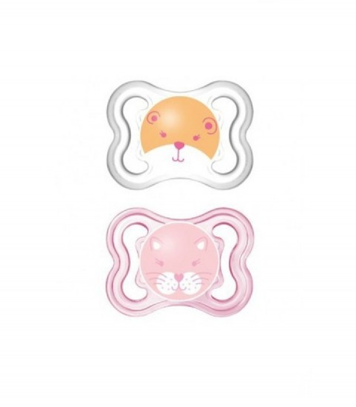 MAM AIR SUCETTE 0-6 MOIS SILICONE FILLE