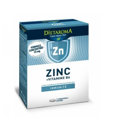 DIETAROMA : ZINC & VITAMINES B VITALITÉ 60 GÉLULES