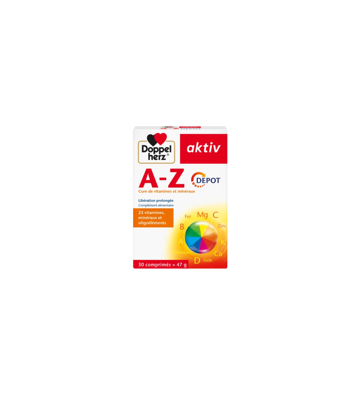 Doppel Herz A-Z Depot 30 comprimés