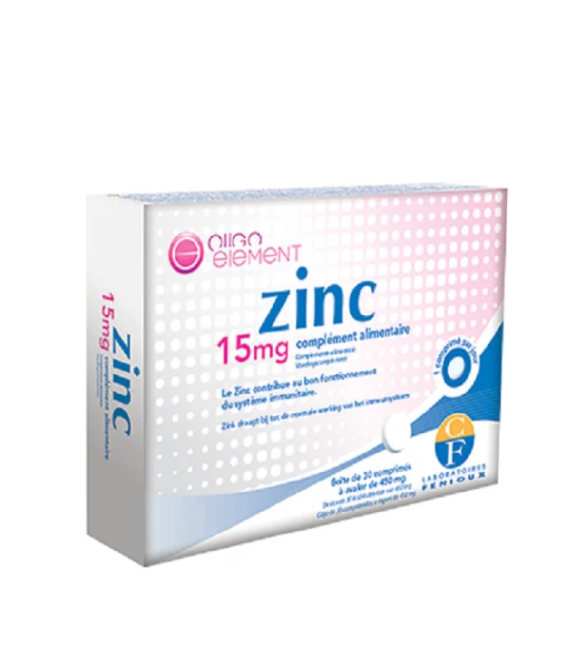 Fenioux Zinc 15Mg 30 Comprimés