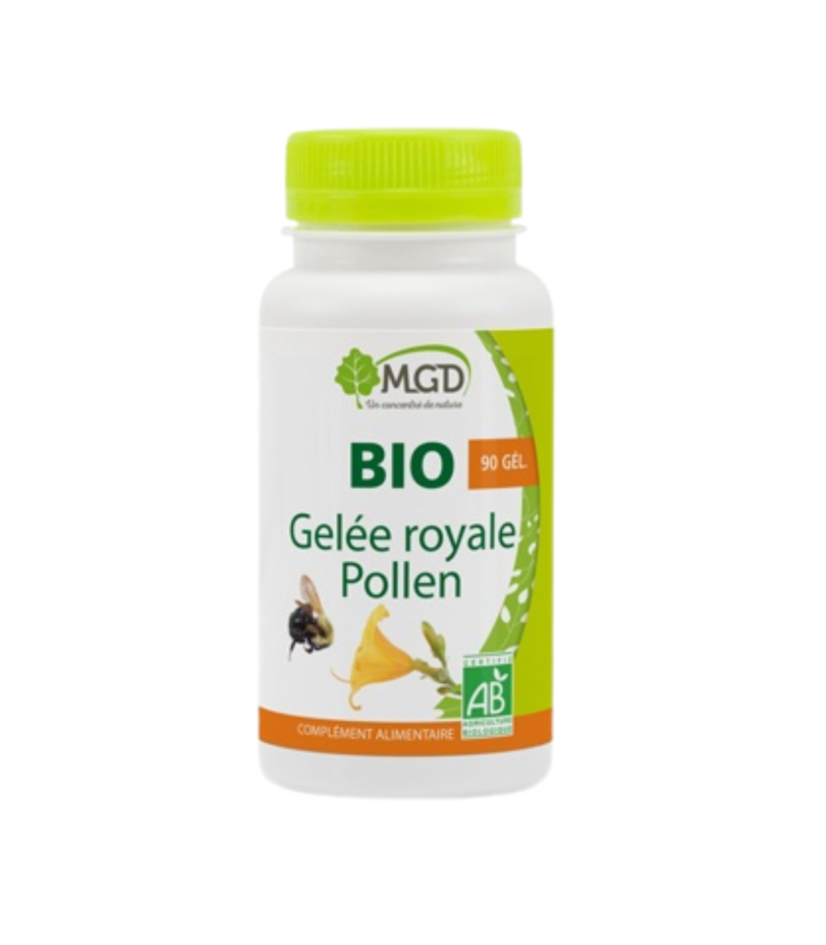 MGD BIO GELÉE ROYALE POLLEN 90 GÉLULES