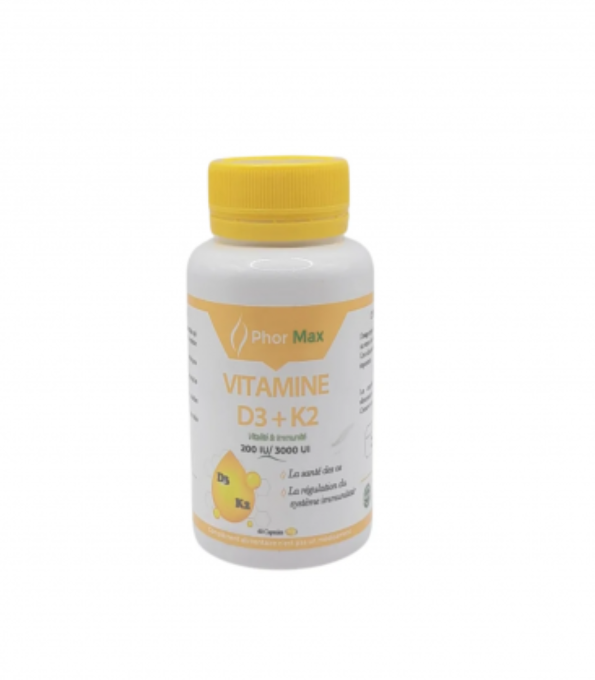 Phormax Vitamine D3+K2 60 Capsules