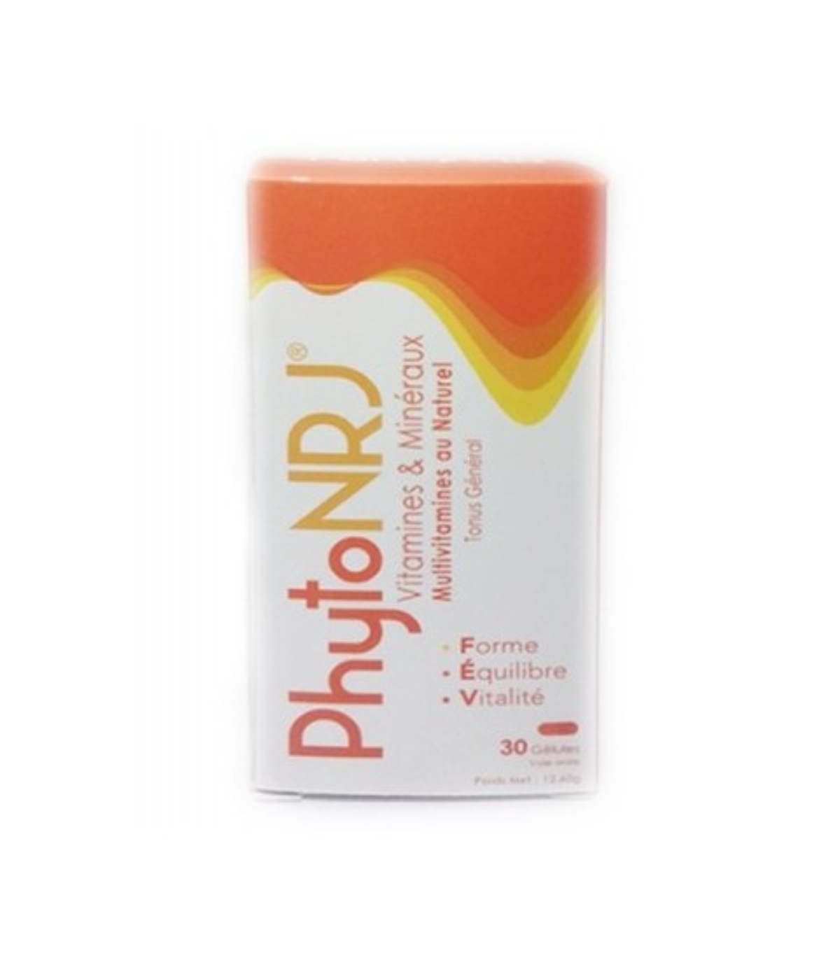 PHYTONRJ : VITAMINES & MINÉRAUX TONUS GÉNÉRAL 30 GÉLULES